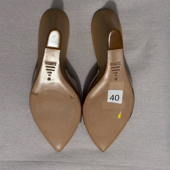 Schutz Luci Vinyl Wedge - size 9.5 - Picture 9 of 12